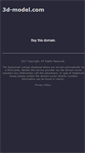 Mobile Screenshot of 3d-model.com